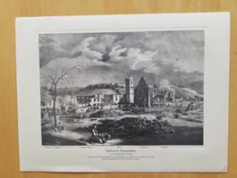 Stich vo Huttwyl`s Brandstätte